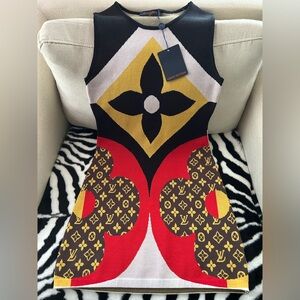 Louis Vuitton knitted dress